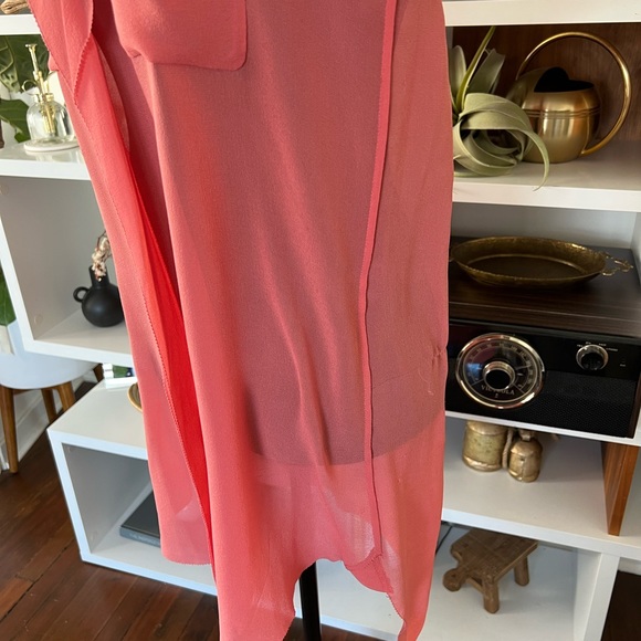 Aritzia Wilfred coral coloured blouse in xs - Picture 7 of 10